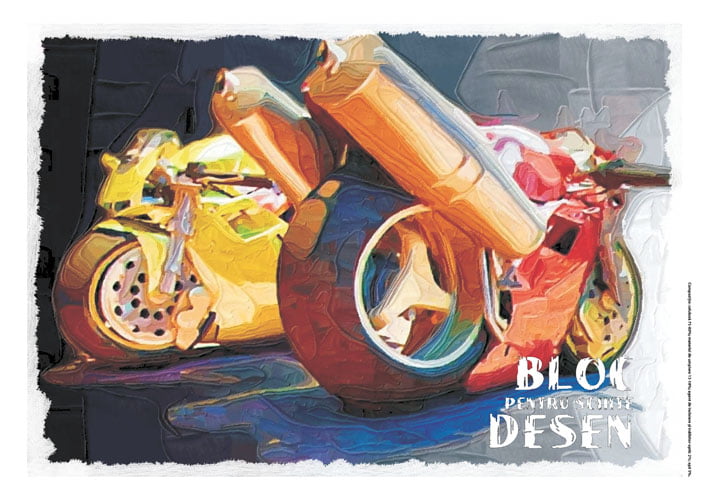bloc desen a4